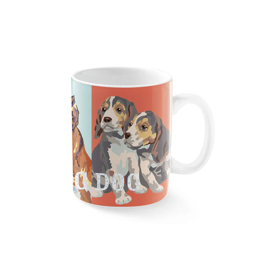 Fringe Studio - TSP Morning Dog Montana Mug - 12x9.5CM (4.375x3.75in)