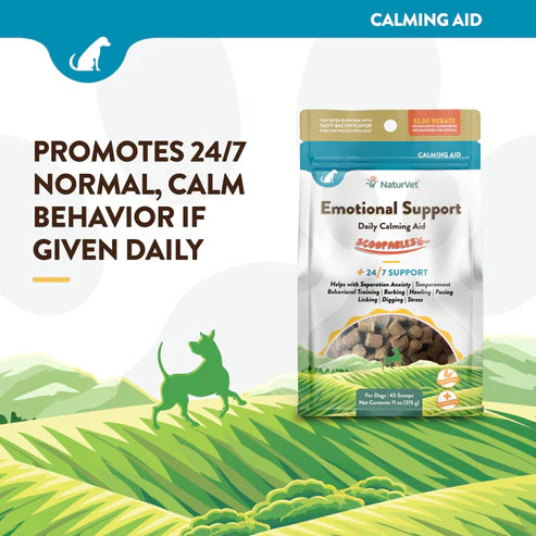 LocalID_70971 NaturVet - Scoopables Emotional Support Dog Supplement - 315GM (11oz)
