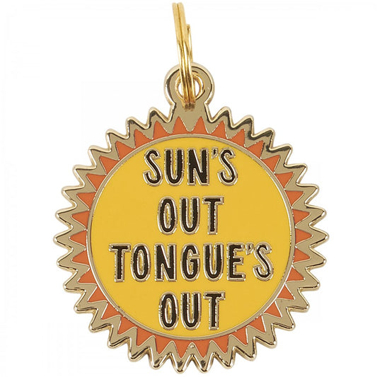 LocalID_70486 Primitives by Kathy - Tongue's Out Collar Charm - 2.5CM (1in)-1