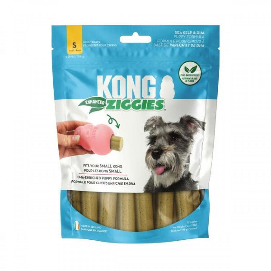 LocalID_70423 KONG - Ziggies Enhanced PUPPY Dog Treat - SMALL - 198GM (7oz)