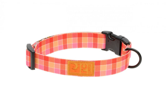LocalID_70703 RC Pets - Eco Clip Collar - GLEEFUL GINGHAM - LARGE - 1 x 15-25in
