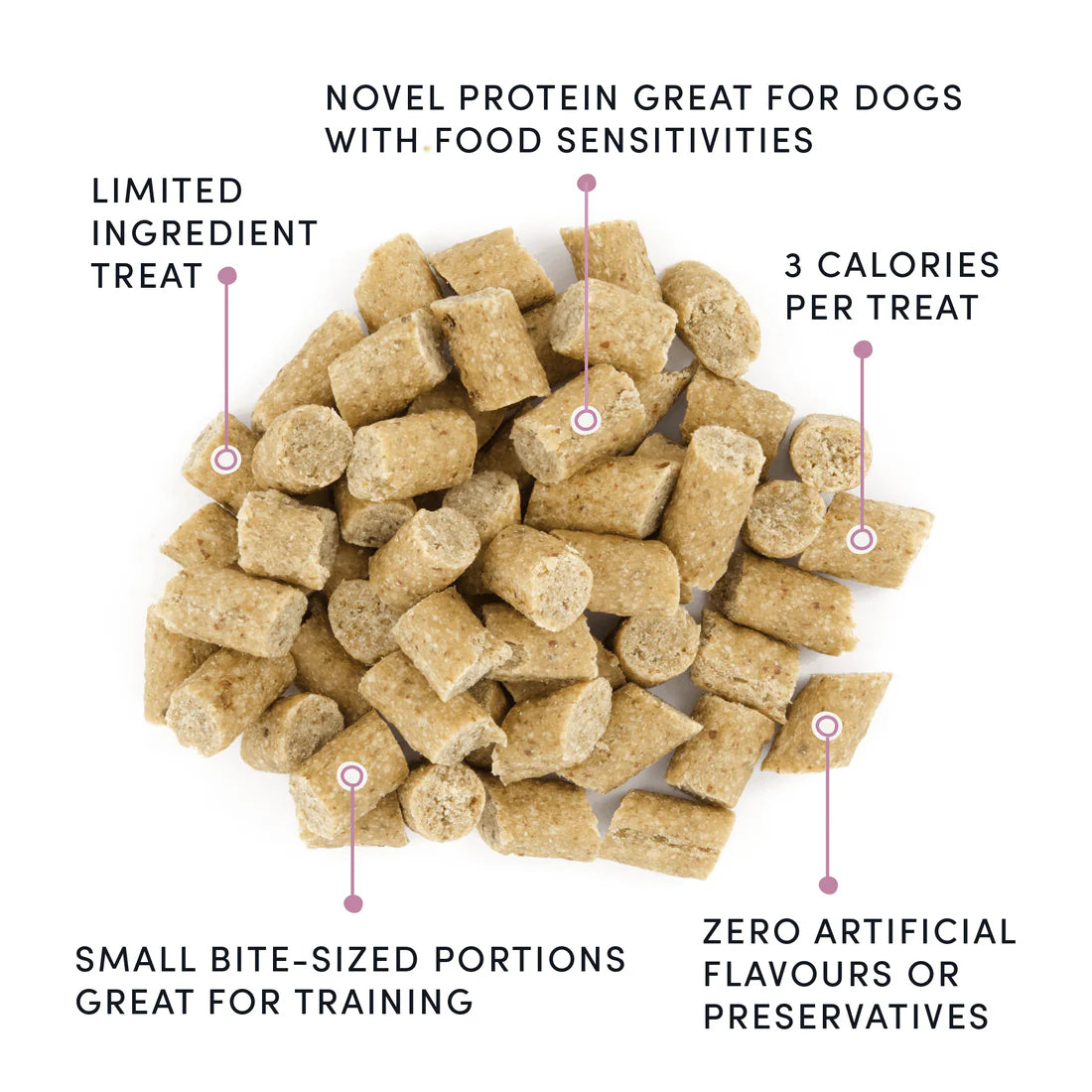 LocalID_68119 Crumps' Naturals - Mini Trainers Semi-Moist LAMB Dog Treat - 300GM (10.6oz)