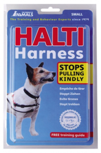 LocalID_15677 A Company of Animals - Halti Harness - Black/Red - Small