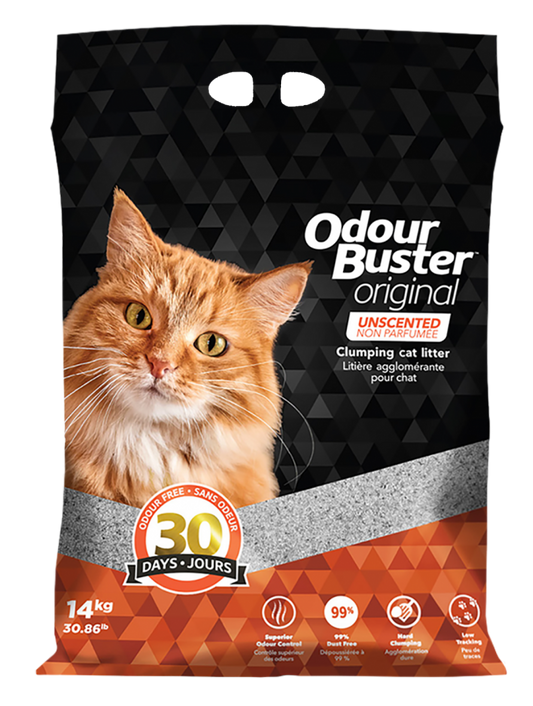 LocalID_57056 Odour Buster - ORIGINAL Cat Litter - 14KG (30.9lb)