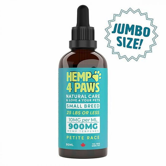 Hemp 4 Tails - Hemp Seed Oil Small Breed - 900MG/90ML