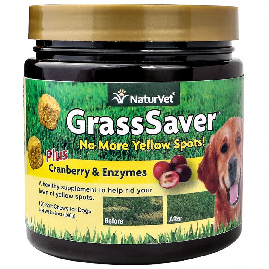 NaturVet - Grass Saver Soft Chew - 120CT