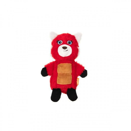 LocalID_69450 Growl - Belly Boomerz Red Panda Dog Toy - RED - 23.5CM (9.3in)