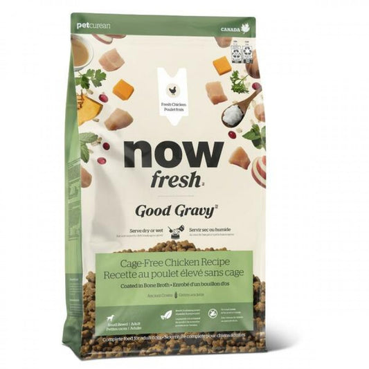LocalID_67373 Petcurean - NOW Good Gravy SMALL BREED Adult CHICKEN Dry Dog Food - 1.59KG (3.5lb)