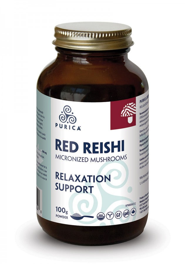 *S.O. - Up to 2 Week Wait* Purica - Red Reishi 360 Calming Relief & Sleep Support - 120 Caps