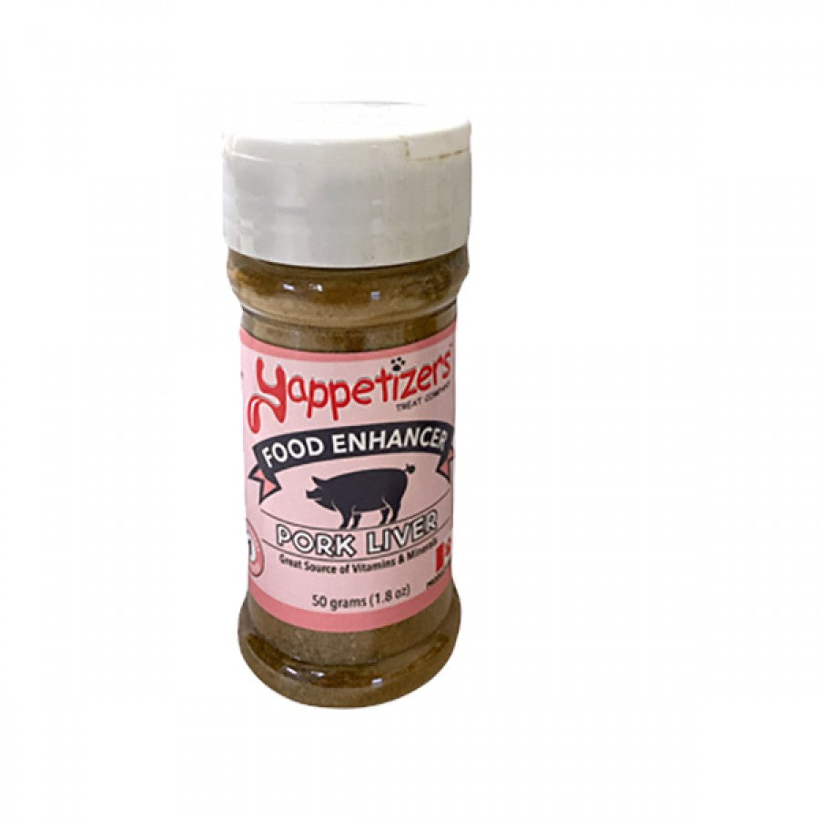 Yappetizers - PORK LIVER Topper for Cats and Dogs - 50GM (1.8oz)