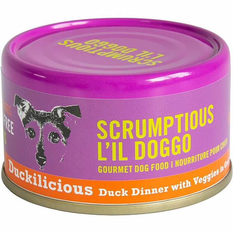 Scrumptious - DUCKILICIOUS - DUCK & VEGGIE Dinner in Gravy Wet Dog Food - 85GM (3oz)