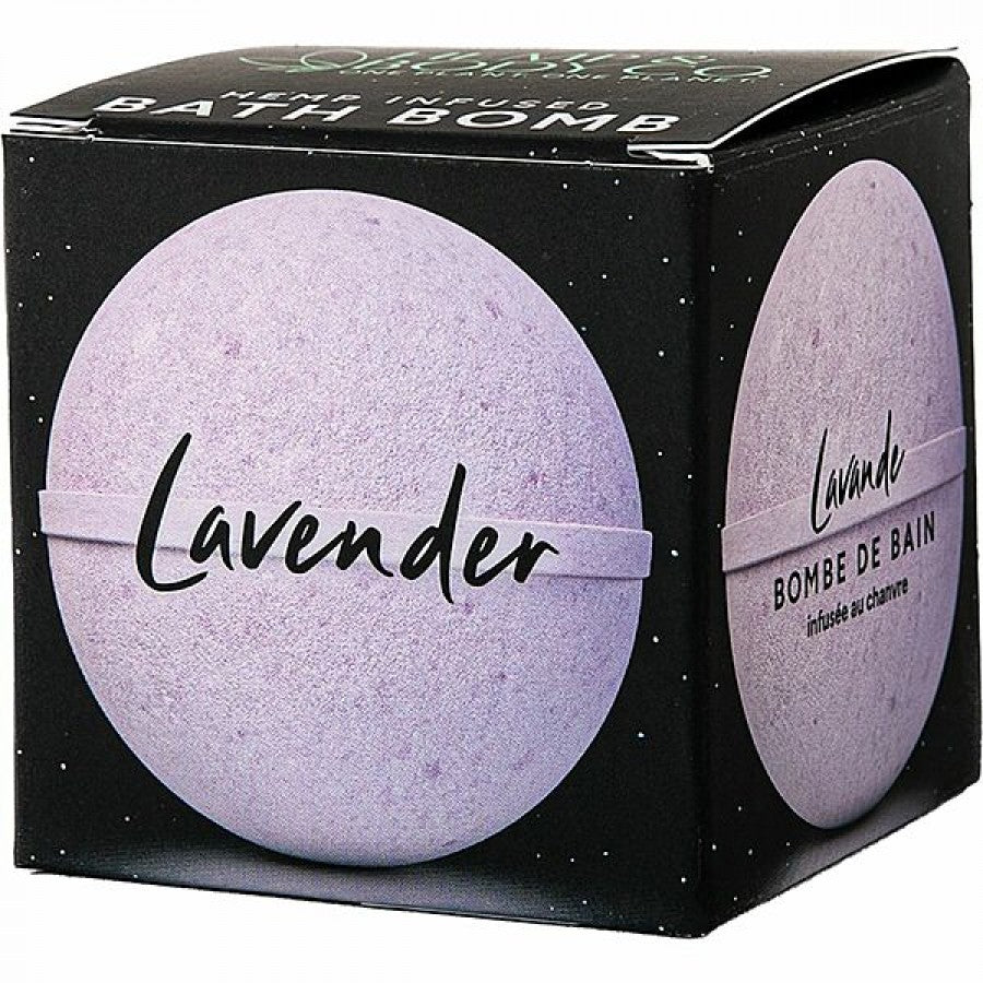 *S.O. - Up to 2 Week Wait* Hemp and Body Co. - Bath Bomb - LAVENDER - 110MG - 138GM (4.8oz)