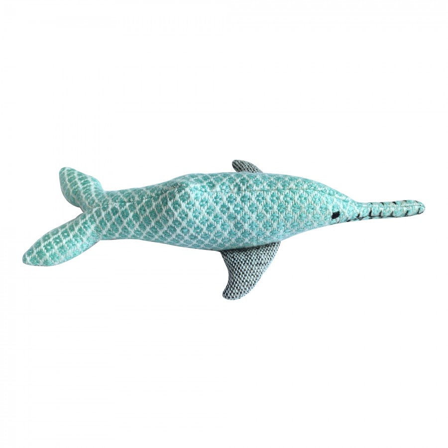 Resploot - Dog Toy – Ganges Dolphin - India - 29x13CM (11.5x5in)