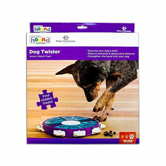 LocalID_70002 Nina Ottosson - Treat Game Twister Dog Puzzle Toy - 30.5CM (12in)