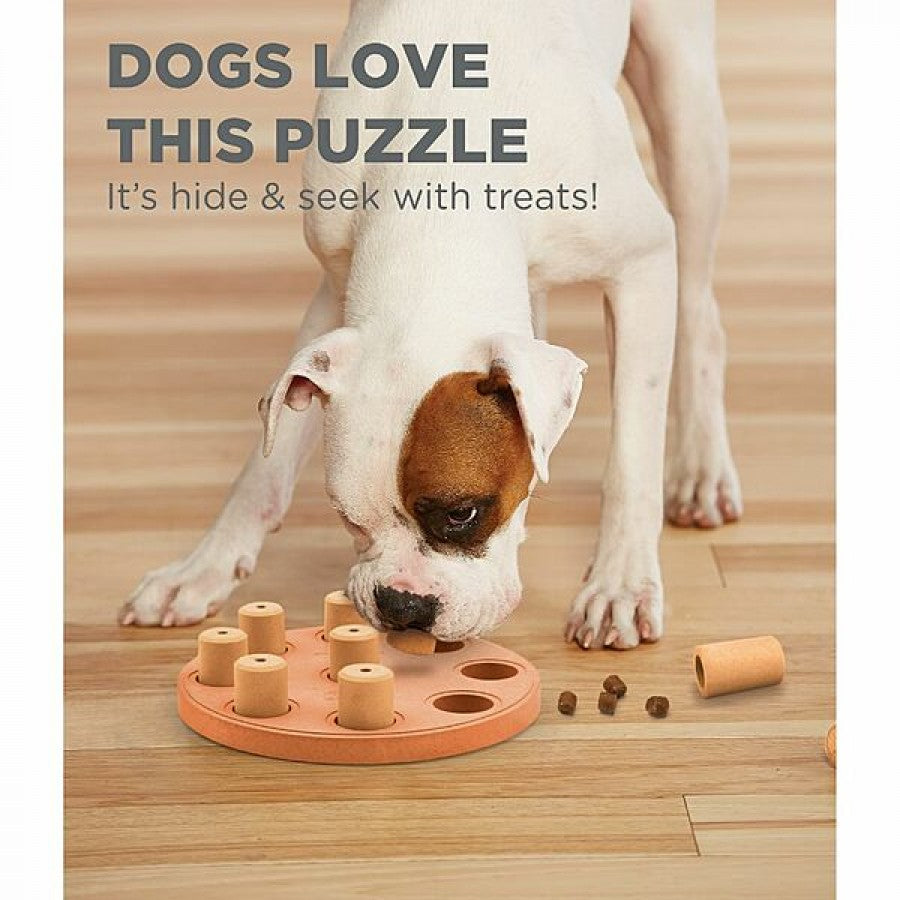 LocalID_69990 Nina Ottosson - Smart Composite Puzzle Dog Toy - ORANGE - 23x6CM (9x2.3in)