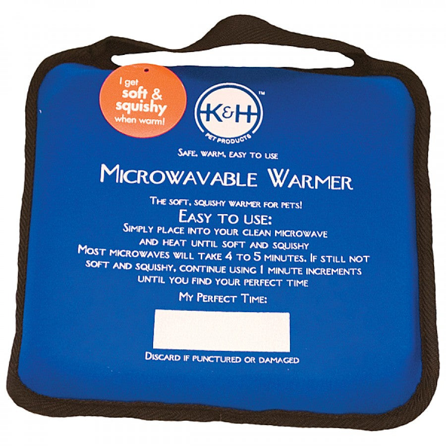 K and H - Microwavable Pet Bed Warmer - 23 x 23CM (9x9in)