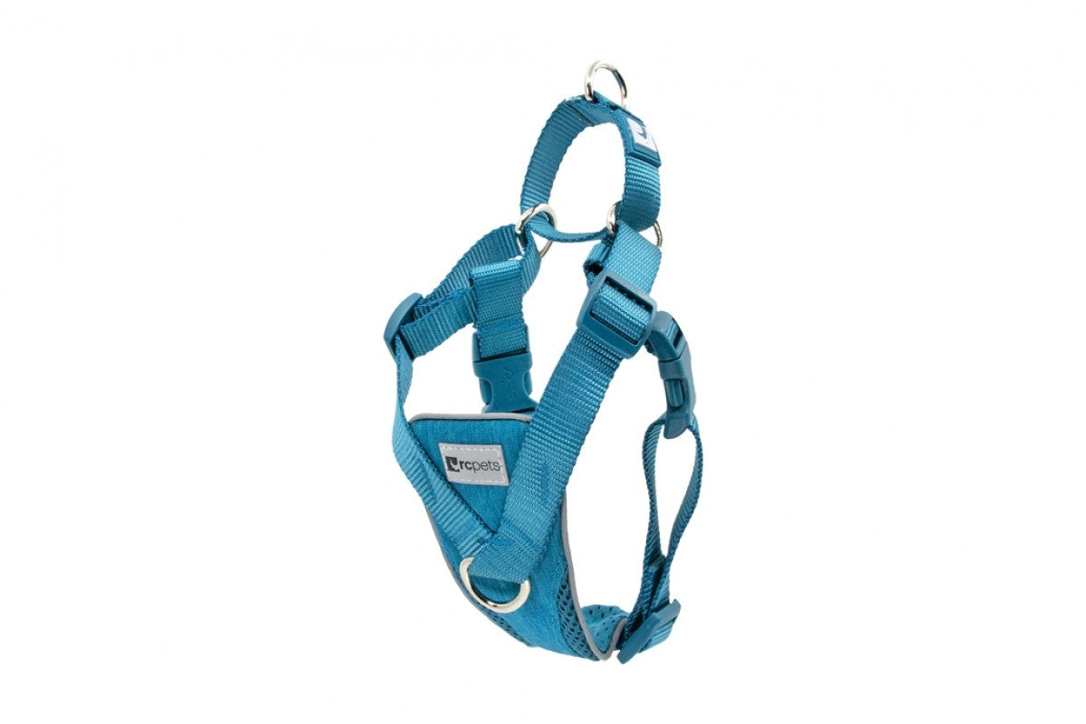 RC Pets - Tempo No-Pull Harness - HEATHER TEAL - MEDIUM - 50.8 x 71.1CM (20x28in) Girth