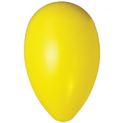 Jolly Pets, Hard Plastic Egg Dog Toy, YELLOW, 30.5CM (12in)