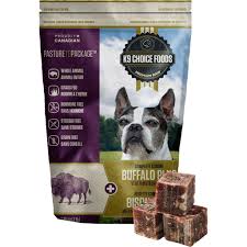 K9 Choice - Frozen - Complete Cuisine BUFFALO Plus Dog Food - 1.36KG (3lb)
