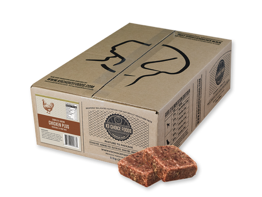 *S.O. - Up to 2 Week Wait* K9 Choice - Frozen - Complete Cuisine CHICKEN Plus Dog Food - 9.1KG (20lb)