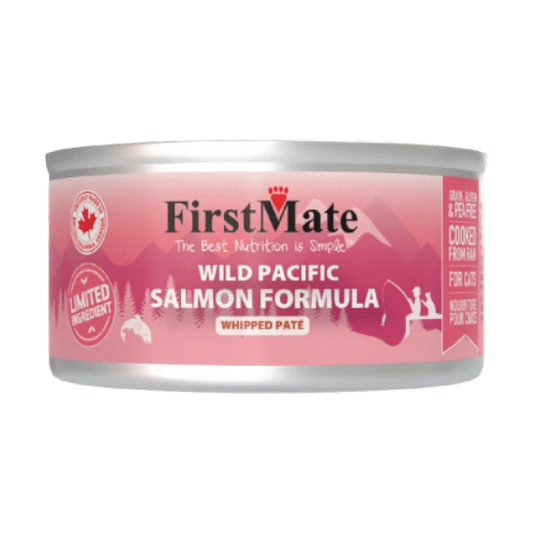 FirstMate LID GF Salmon Wet Cat Food - 156GM (5.5oz)