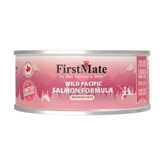 FirstMate LID GF Salmon Wet Cat Food - 91GM (3.2oz)