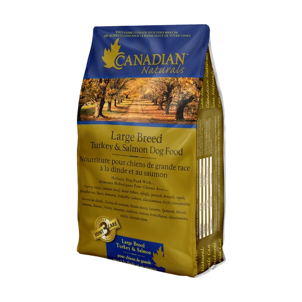 Canadian Naturals - TURKEY and SALMON LARGE BREED Dry Dog Food