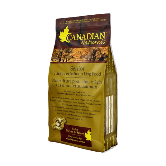 Canadian Naturals - TURKEY and SALMON SENIOR Dry Dog Food