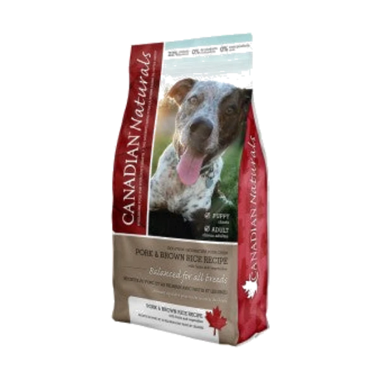 Canadian Naturals - VALUE PORK and BROWN RICE Dry Dog Food